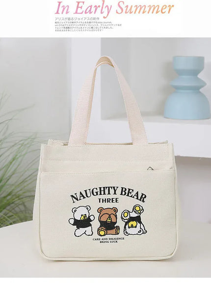 KissICON Stain-resistant Lunch Tote – Reinforced Canvas Work