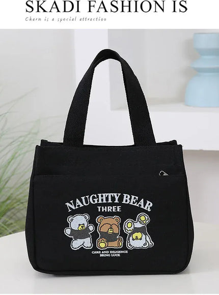 KissICON Stain-resistant Lunch Tote – Reinforced Canvas Work