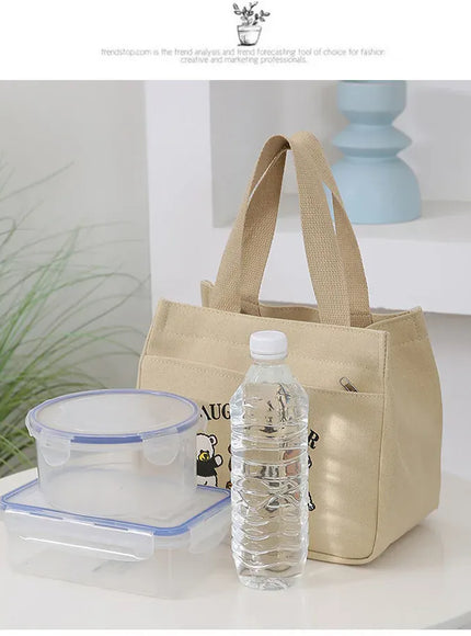 KissICON Stain-resistant Lunch Tote – Reinforced Canvas Work