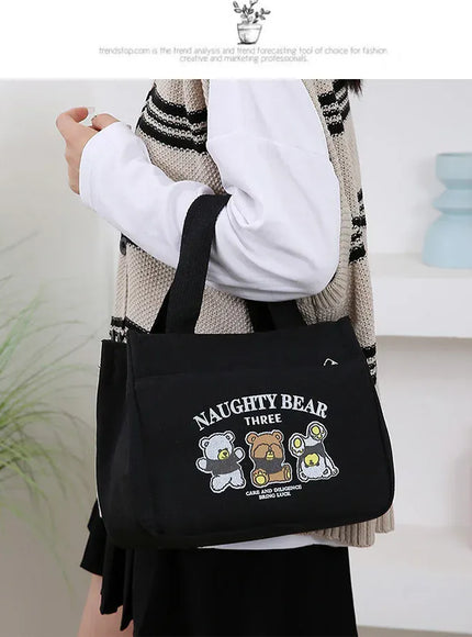 KissICON Stain-resistant Lunch Tote – Reinforced Canvas Work
