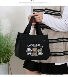 KissICON Stain-resistant Lunch Tote – Reinforced Canvas Work