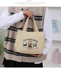 KissICON Stain-resistant Lunch Tote – Reinforced Canvas Work