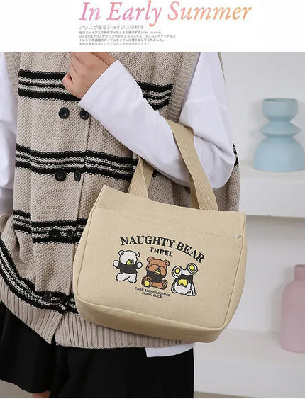 KissICON Stain-resistant Lunch Tote – Reinforced Canvas Work