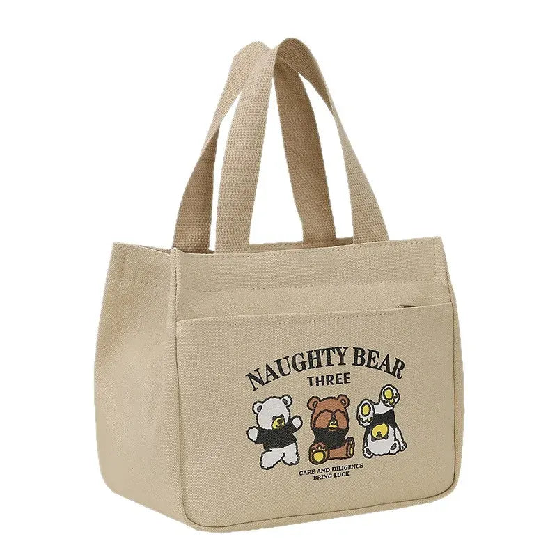 KissICON Stain-resistant Lunch Tote – Reinforced Canvas Work