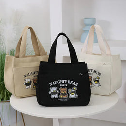 KissICON Stain-resistant Lunch Tote – Reinforced Canvas Work
