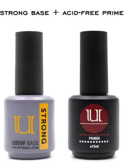 KissICON stbase and primer KissIcon Gel Polish Set Base Coat For Nails