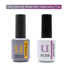 KissICON stbase and top KissIcon Gel Polish Set Base Coat For Nails