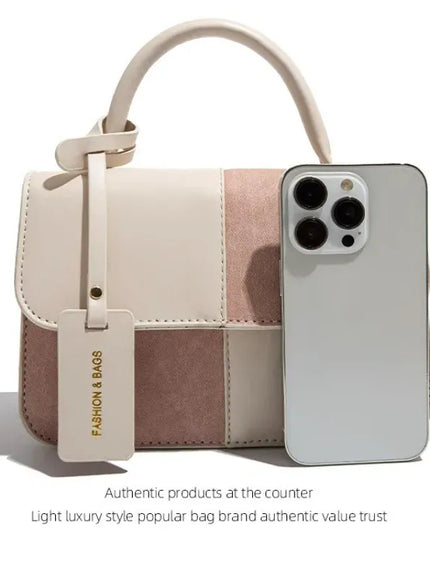 KissICON Stitching Texture Slung French Flip Small