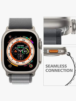 KissICON Straps for Apple watch Ultra Band 49mm 46mm 45mm 44mm 40 41 42mm Alpine loop belt bracelet correa iwatch series 9 8 7 SE 6 5 10