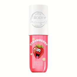 KissICON Strawberries Strawberry Bliss Hair And Body Mist Long Lasting
