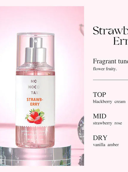KissICON STRAWBERRY 88ml Jean Miss 88ml Unisex Perfume Floral Fruity Scent