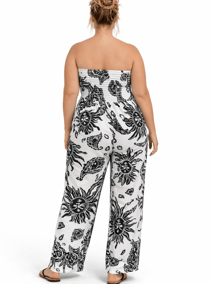KissICON Stretch Plus Size Summer Jumpsuit