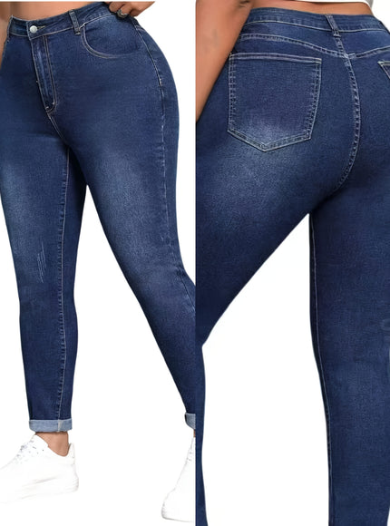jkthpu-45 [Stretch Skinny Jeans] High Rise Women's Stretch Skinny