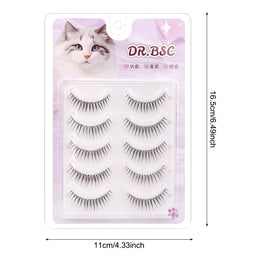 KissICON Style 1 KissIcon False Eyelashes Anime Strip Lashes - Natural