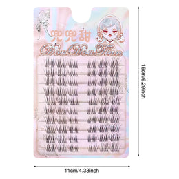 KissICON Style 11 KissIcon False Eyelashes Anime Strip Lashes - Natural