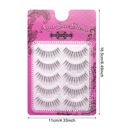 KissICON Style 13 KissIcon False Eyelashes Anime Strip Lashes - Natural