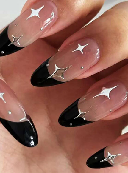 KissICON Style 20 KissIcon 24Pcs French Nail Tips Press On Longlasting