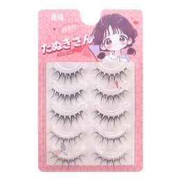 KissICON Style 6 KissIcon False Eyelashes Anime Strip Lashes - Natural