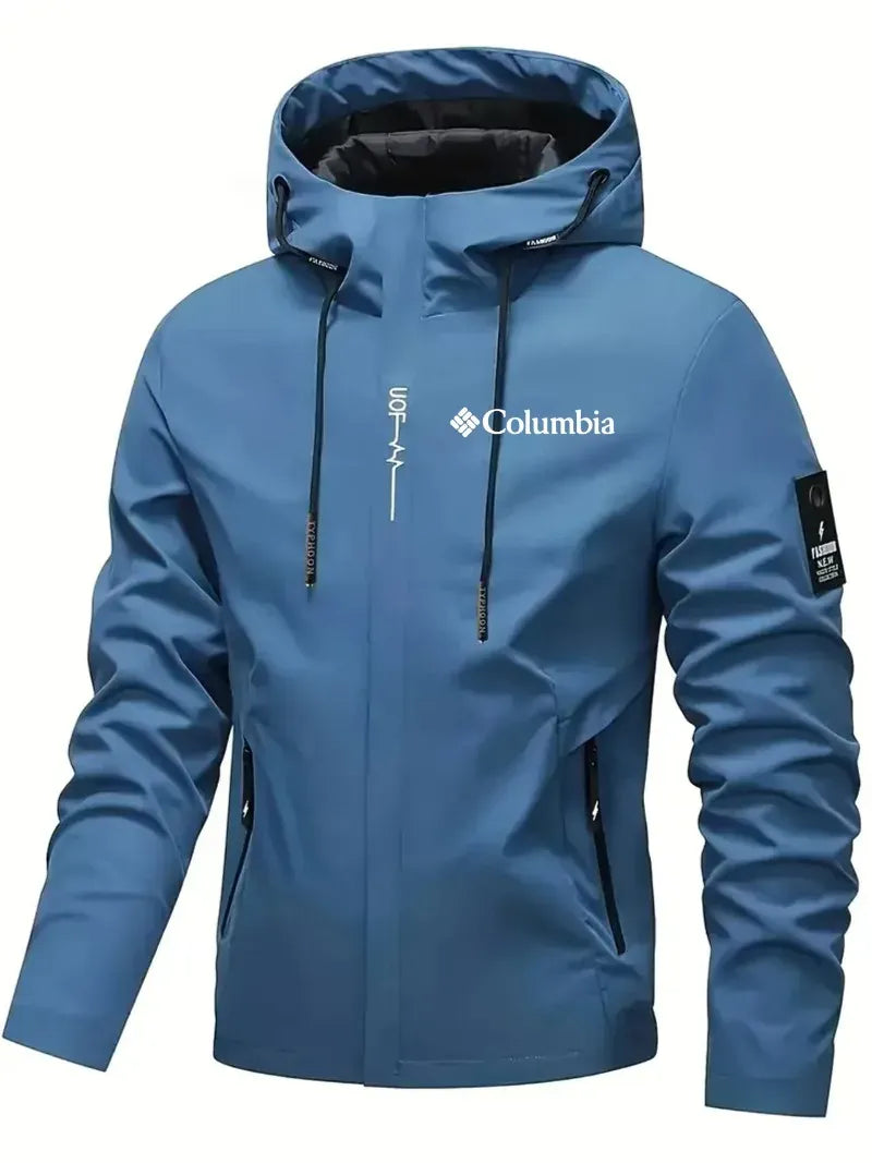 KissICON style0 / S 2026 Mens Waterproof Hooded Cycling  Hiking Street Style Jacket