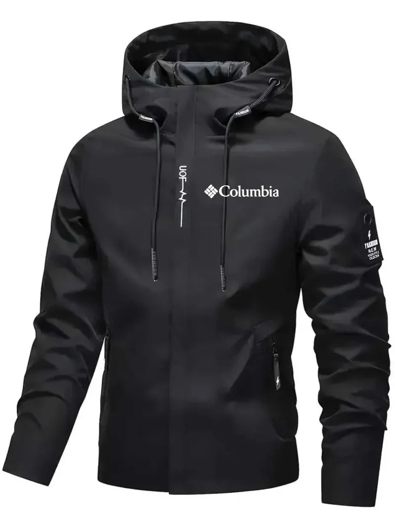 KissICON style1 / S 2026 Mens Waterproof Hooded Cycling  Hiking Street Style Jacket