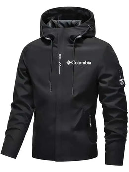 KissICON style1 / S 2026 Mens Waterproof Hooded Cycling  Hiking Street Style Jacket
