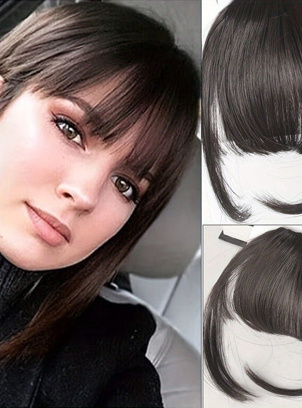 KissICON Style2 / 6inch KissIcon Easy Clip-In Wispy Bangs - Natural Look