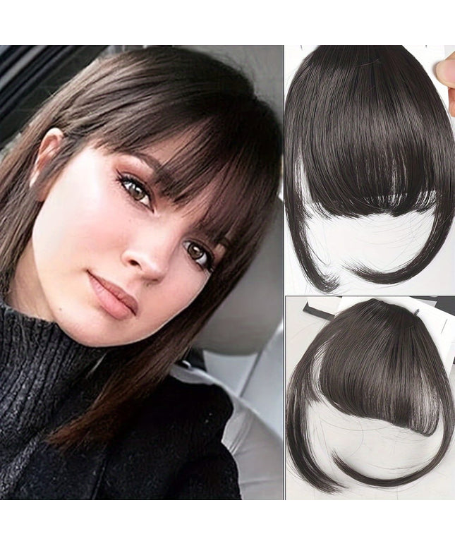 KissICON Style2 / 6inch KissIcon Easy Clip-In Wispy Bangs - Natural Look