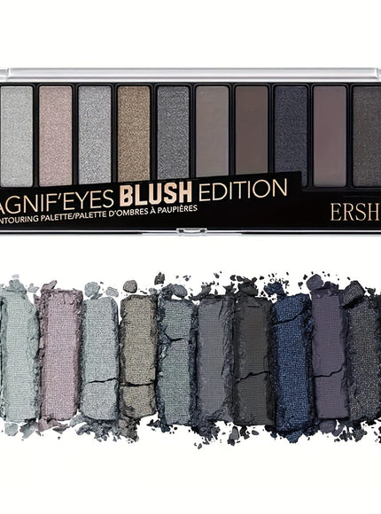 KissICON Style3 12shade Palette Nude Smoky Fiery Looks