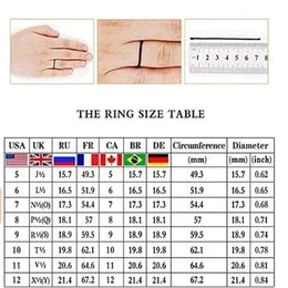 KissICON Stylish Zircon Ring For Ladies Shiny AAA Stones Ideal Gift