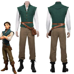 KissICON suit / XXL Flynn Rider Tangled Rapunzel Cosplay Costume Adult Carnival Uniform Halloween Anime Halloween Costumes