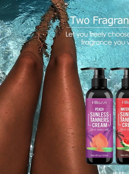 KissICON Summer Tanning Lotion 4oz- Hydrates Moisturizes Bronze Glow