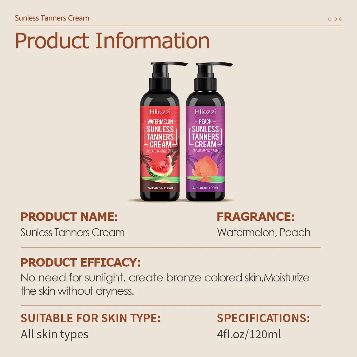 KissICON Summer Tanning Lotion 4oz- Hydrates Moisturizes Bronze Glow