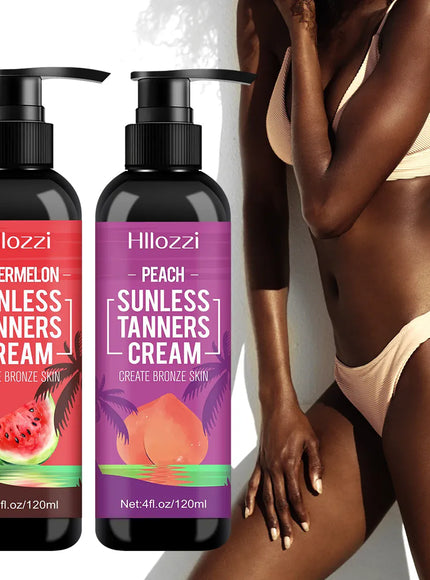 KissICON Summer Tanning Lotion 4oz- Hydrates Moisturizes Bronze Glow