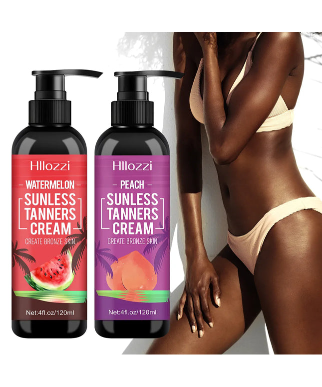 KissICON Summer Tanning Lotion 4oz- Hydrates Moisturizes Bronze Glow