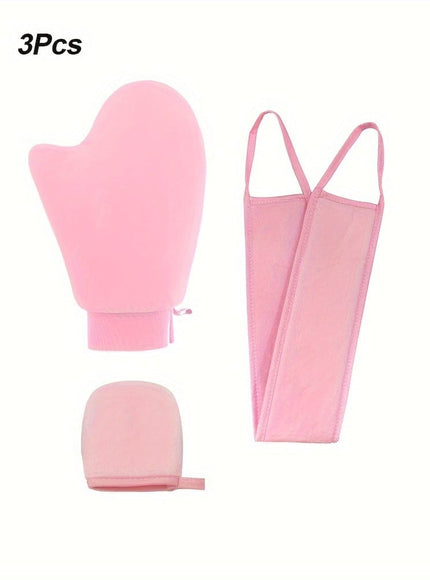 KissICON 💋 Sunless Self Tan Mitt Kit - Reusable