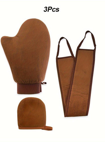 KissICON 💋 Sunless Self Tan Mitt Kit - Reusable