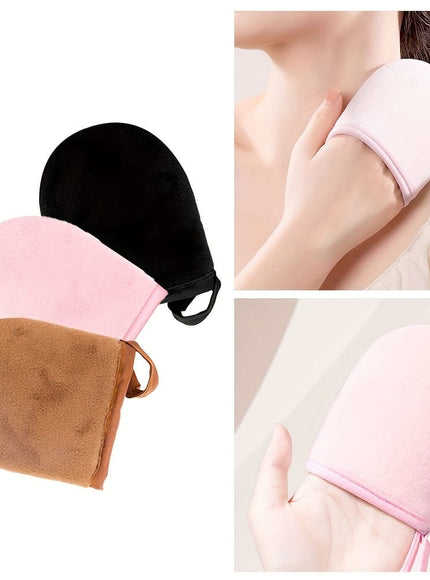 KissICON 💋 Sunless Self Tan Mitt Kit - Reusable