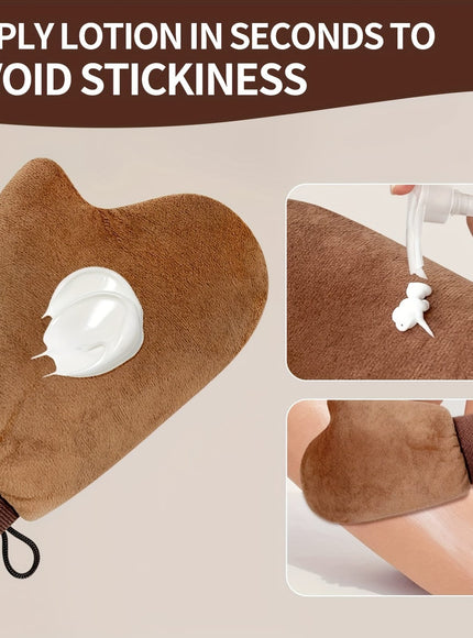 KissICON 💋 Sunless Self Tan Mitt Kit - Reusable