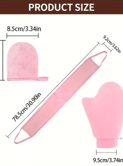 KissICON 💋 Sunless Self Tan Mitt Kit - Reusable