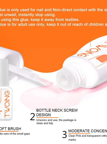 KissICON Super Strong Nail Glue 7G For False Nails