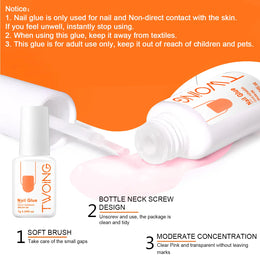 KissICON Super Strong Nail Glue 7G For False Nails
