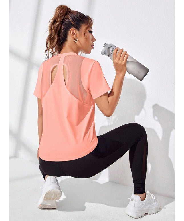 CatchHalo T-Shirt With Asymmetric Hem,