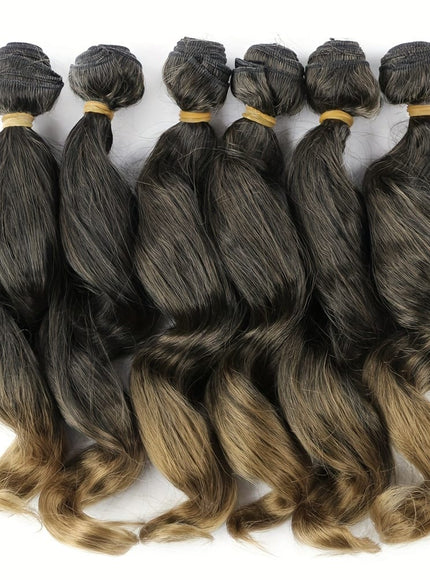 KissICON T27 Luxurious Double Weft Hair Extensions 14 Inch Loose