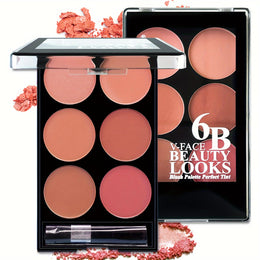 KissICON T323 Deep Skin Valentine Blush Palette Waterproof