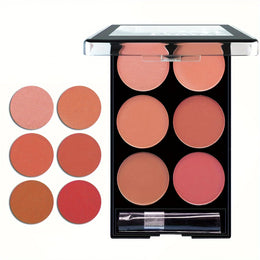 KissICON T323 Deep Skin Valentine Blush Palette Waterproof