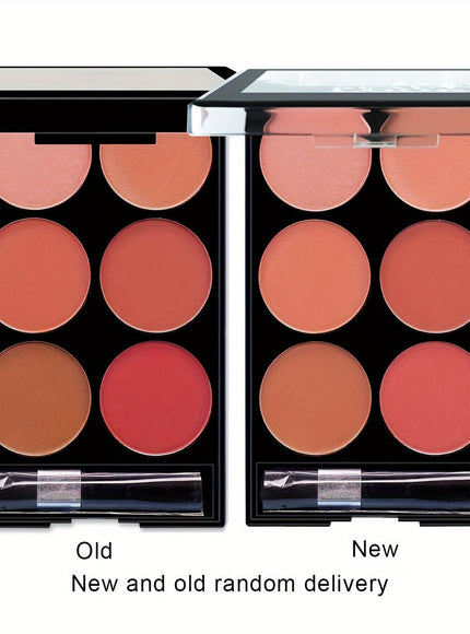 KissICON T323 Deep Skin Valentine Blush Palette Waterproof