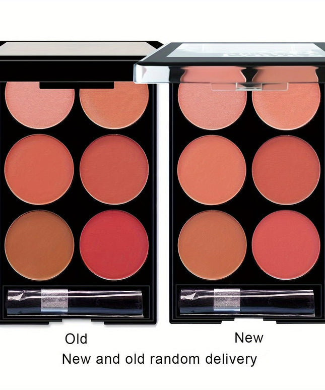 KissICON T323 Deep Skin Valentine Blush Palette Waterproof