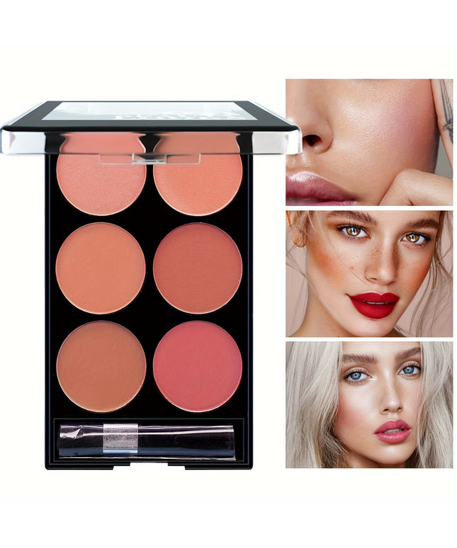 KissICON T323 Deep Skin Valentine Blush Palette Waterproof