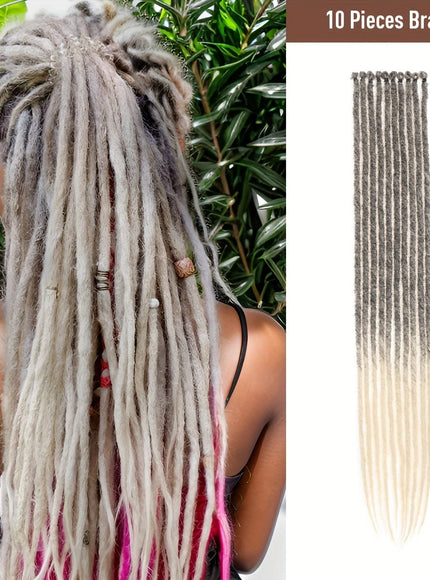 KissICON T4-613 / 24inch Kiss Icon 10 Strands Ombre Dreadlock Braids