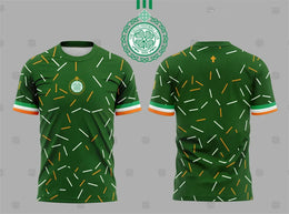 KissICON T5075 / 6XL 2026 Celtic Ireland QuickDrying Mens Sport TShirt